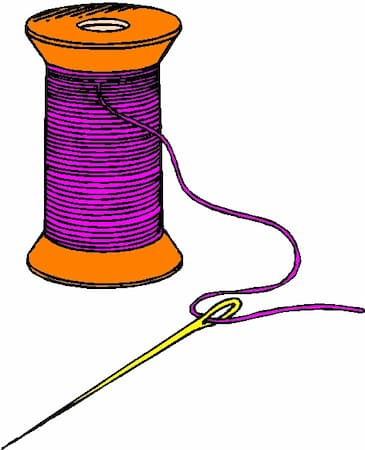Thread the Needle Day, July 25. Walk a fine Line, Sew Something.